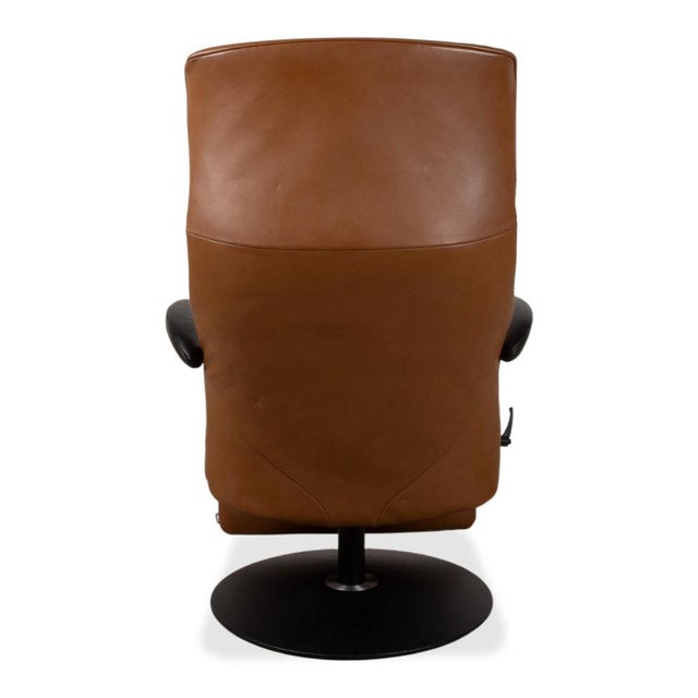 Yoga Mono Move Armchair in Brown Chestnut with Manual Function by JORI For Sale - Image 14 of 17