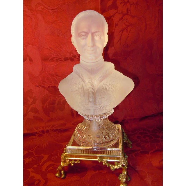 Crystal Bust of Pope Leo XIII from Baccarat, 1890s-1910s For Sale - Image 16 of 16