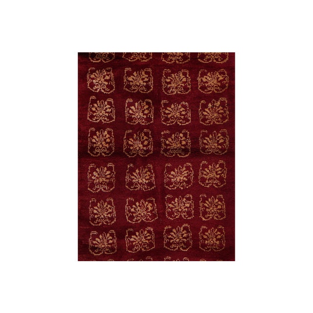 1960s 1960s Vintage Wool Turkish Tulu Rug 3'7'' X 7'7'' For Sale - Image 5 of 10