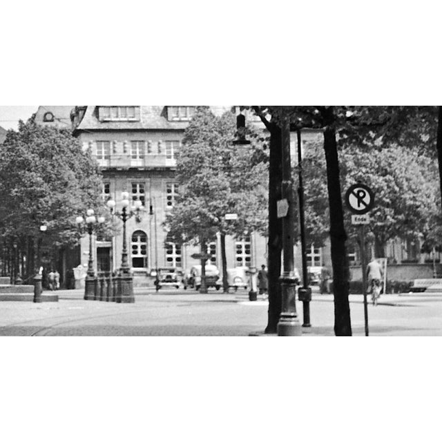 Traditional Ludwigs Column at Luisenplatz Square at Darmstadt, Germany, 1938, Printed 2021 For Sale - Image 3 of 5