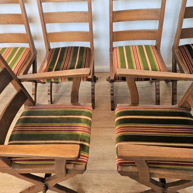 Mid-Century Modern Side Chairs, 1970s, Set of 6 For Sale - Image 9 of 18