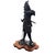 Japanese Samurai Bronze Tone Warrior Sculpture on Custom Wood Base 18" For Sale In San Francisco - Image 6 of 15