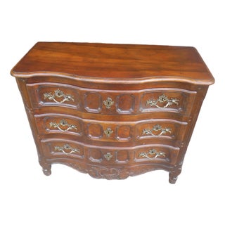 Baker Furniture French Provincial Louis XV Style Bachelor Chest of Drawers For Sale