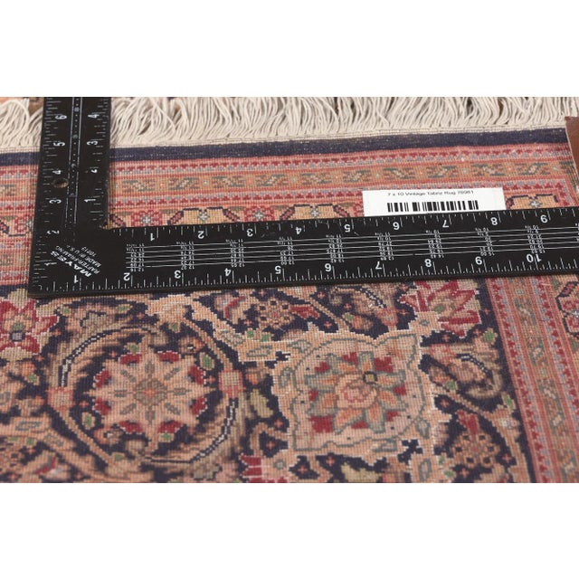 Mid 20th Century Vintage Persian Mahi Tabriz Rug - 06'08 X 10'00 For Sale In Dallas - Image 6 of 9