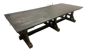 Handcrafted Farmhouse Wooden Conference Room Table