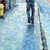 Coming True - Impasto Textural Original Urban Figurative Pointillist Acrylic Painting For Sale In Los Angeles - Image 6 of 9