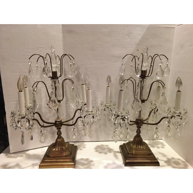 1940s Neoclassical 1940’s French Style Girandoles - a Pair For Sale - Image 4 of 13