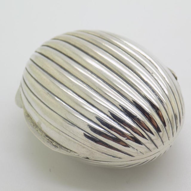 Silver Vintage Italian Handmade Silver Box, 1980s For Sale - Image 8 of 14