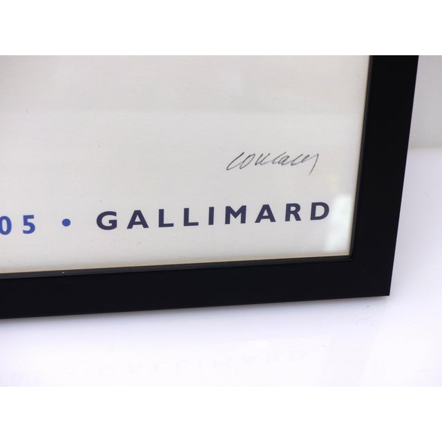 Poster Le Printemps Des Poètes, 2005, Lithograph, Framed For Sale - Image 4 of 6