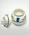 White 1990s Adams “Lancaster” Pair of Ironstone Creamer & Sugar Bowl For Sale - Image 8 of 11