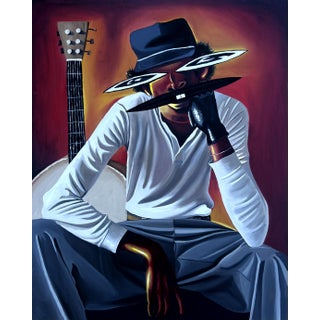 The Performer Within Contemporary Oil Painting For Sale