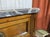 Small Louis XVI Cabinet in Mahogany, Oak and Marble Top For Sale - Image 13 of 18