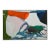 Horizontal Abstract Painting by Allison James Titled Tumbleweed Truces For Sale