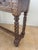 Spanish Carved Console Table with Barley Twist Legs and Drawers, 1930s For Sale - Image 11 of 13