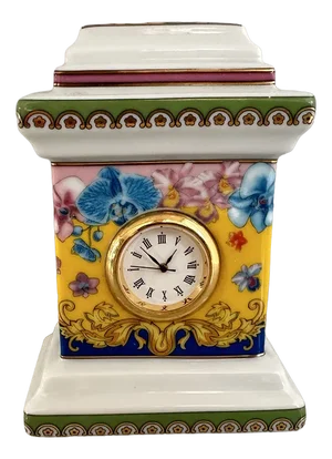 Table Clock Model Versace Primavera from Rosenthal