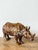 Vintage 60s Italian Glazed Ceramic Rhino For Sale - Image 10 of 12