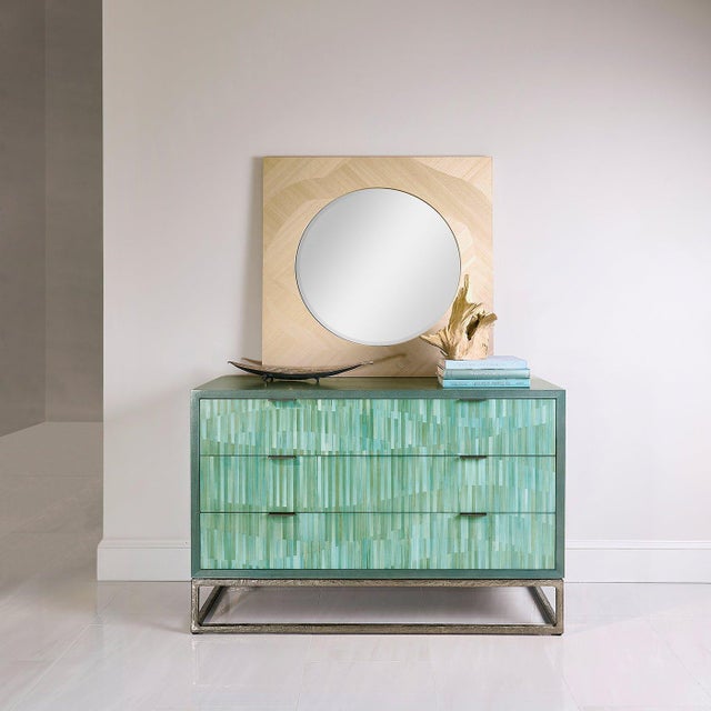 The natural grain and rich tones of the Koto veneer add depth and warmth, making this mirror a statement piece that...