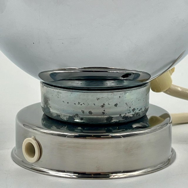 Mid-Century Modern Chrome Eyeball Table Lamp by Goffredo Reggiani for Reggiani, 1960s For Sale - Image 3 of 11