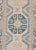 Vintage Turkish Oushak Runner in Soft Blue and Warm Beige Tones For Sale In Atlanta - Image 6 of 10