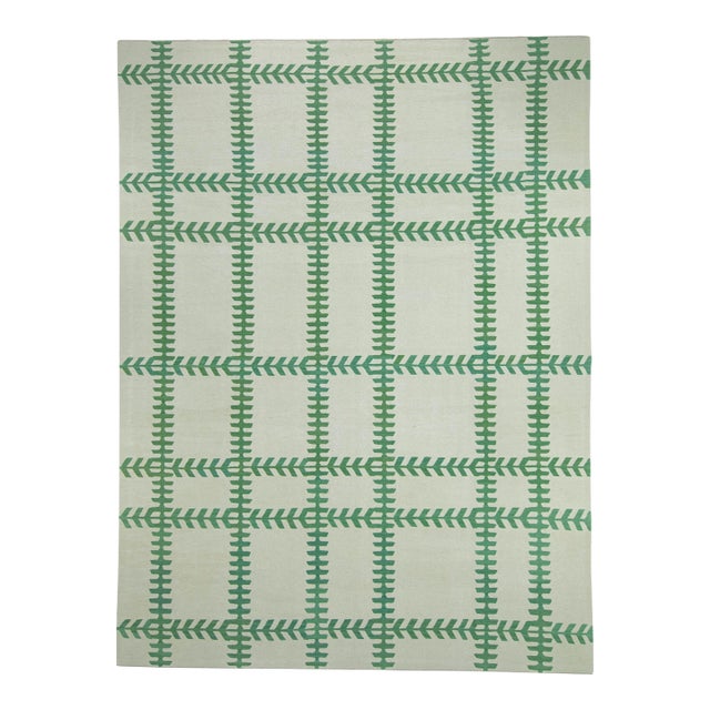 Turkish Kilim Oriental Handmade Flatweave 9'3" x 12'3" #18161 For Sale