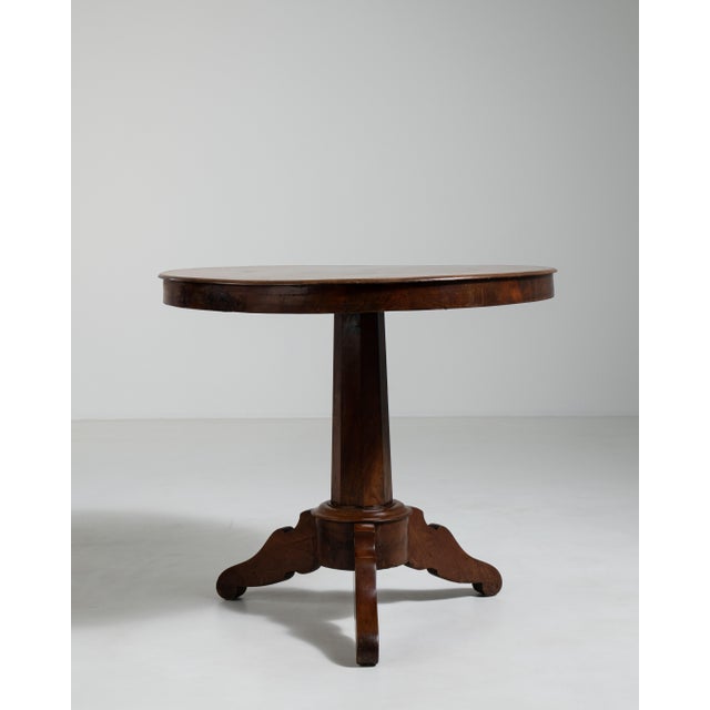 Eclectic Round Side Table, Antique, France, Early 20th Century For Sale - Image 9 of 18