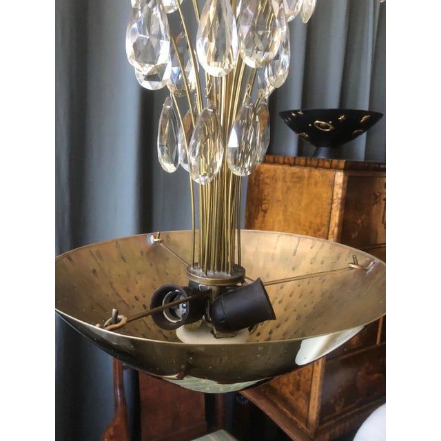1950s Chandelier by Lisa Johansson-pape for Orno For Sale - Image 5 of 6