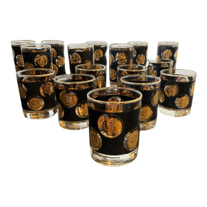 1950s Libbey Bar Glasses - Set of 16