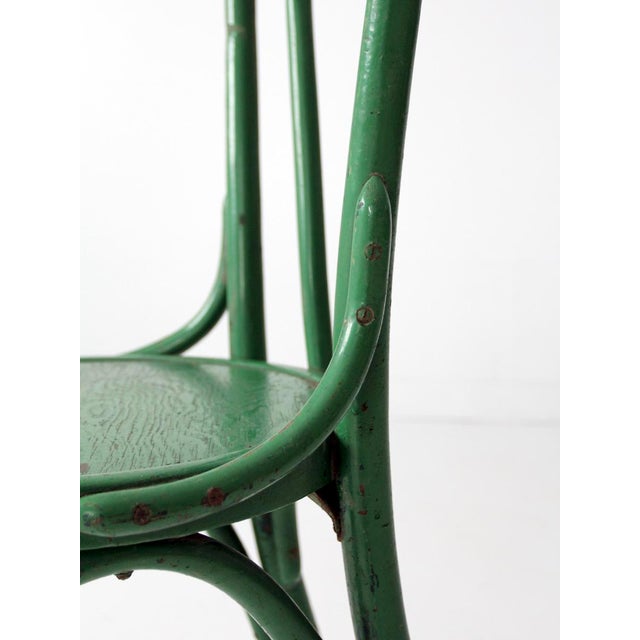 1930s Green Bentwood Chair Chairish