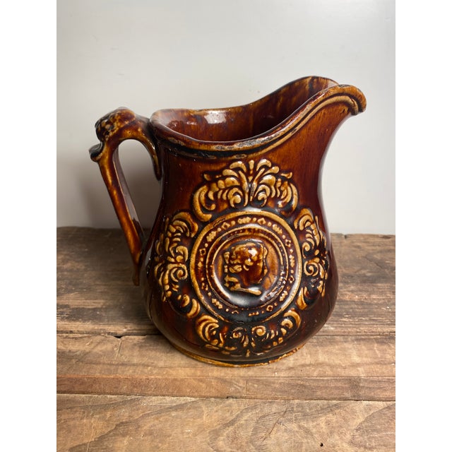 19th Century Vintage 19th Century Bennington Pitcher For Sale - Image 5 of 5