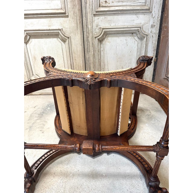 Renaissance Castle Armchairs, France, 1880, Set of 2 For Sale - Image 11 of 13