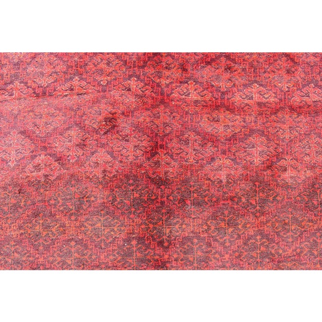 1950s Semi Vintage Balouchi Rug- 5'3 X 8'7 For Sale - Image 11 of 13