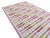 Textile Handmade Cotton Natural Vegetable Dyed Reversible Pink Yellow Red Marianne Rug - 12'x15' For Sale - Image 7 of 11