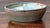 Late 20th Century Handcrafted Speckled Green Ceramic Bowl For Sale - Image 13 of 15