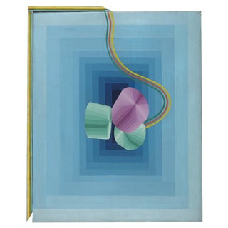 Keizo Morishita, Composition, 1968, Acrylic on Canvas For Sale