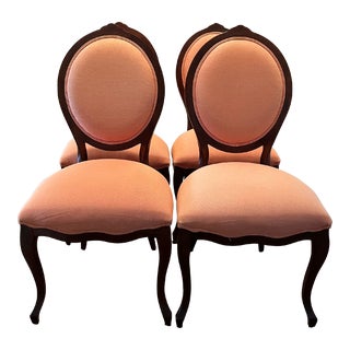 Ballard Designs French Style Dining Chairs - Set of 4 For Sale