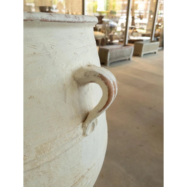 19th Century Antique Large Greek Terracotta Pot For Sale - Image 5 of 10