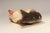 Paint Vintage Folk Art Chalkware Carnival Chalk Brown Collie Dog Sculpture / Figurine For Sale - Image 7 of 15