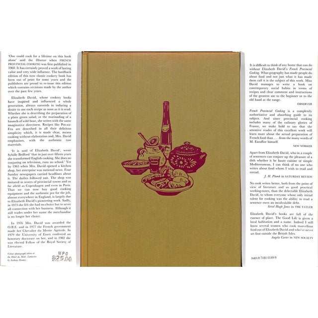 DAVID, Elizabeth [524] pp. Michael Joseph 1984 Fourth Impression 9 1/4" x 6 3/8" Illustrated by Juliet Reny David...