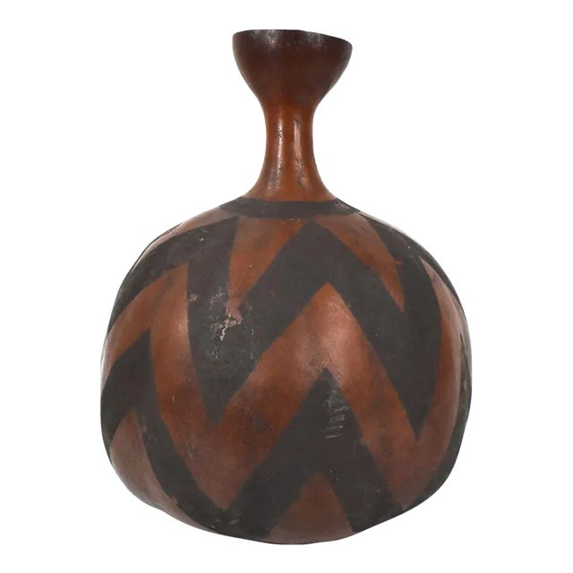 Mid 19th Century Tutsi Ceremonial Gourd For Sale