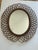 Italian Italian Mid 20th Century Franco Albini Wicker Wall Mirror For Sale - Image 3 of 4