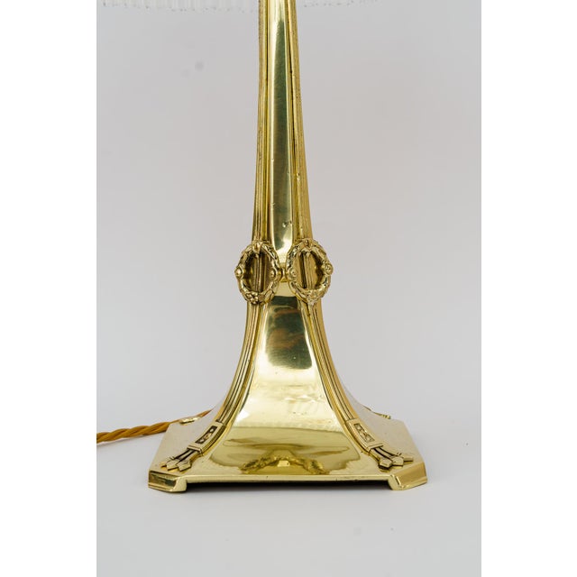 1910s Art Nouveau Table Lamp, Vienna, 1910s For Sale - Image 5 of 14