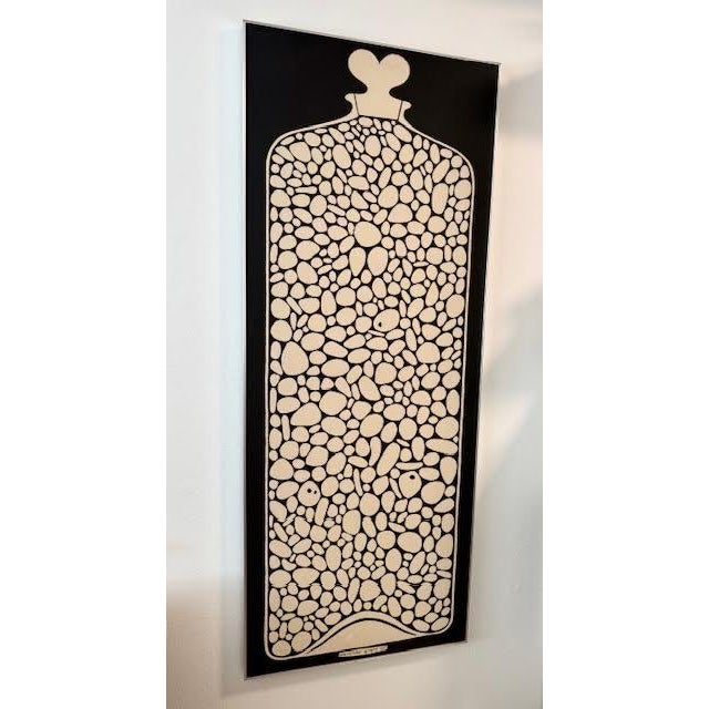 Alexander Girard's " Environmental Series . " Jar of Pepples " wall panel art. I am downsizing my personal collection for...