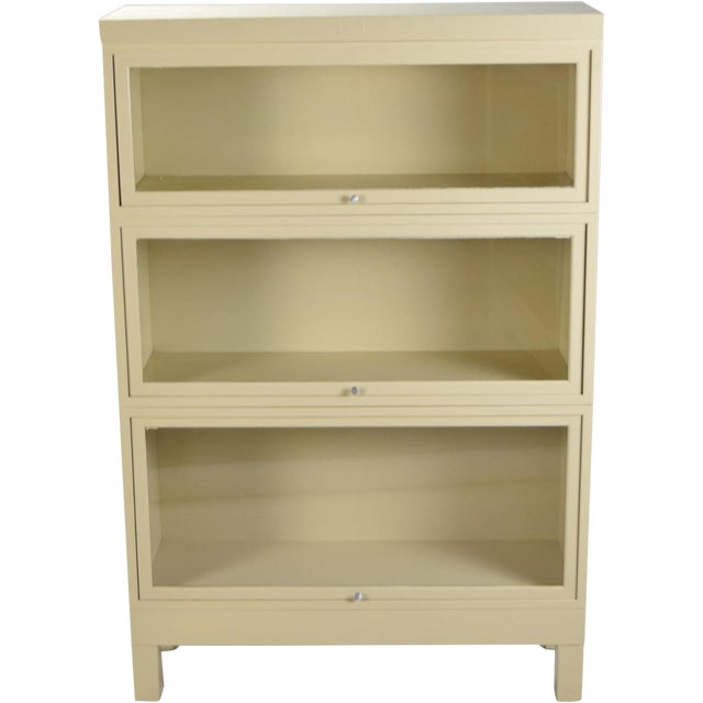 Vintage Industrial Steel Barrister Stacking Bookcase Chairish