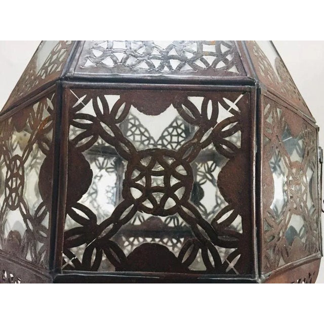 Moroccan Light Fixture in Moorish Design For Sale - Image 10 of 12