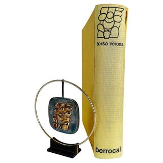 1980s Miguel Ortiz Berrocal Torso Verona Opus 173 Necklace #857/1000 With Case, Stand For Sale