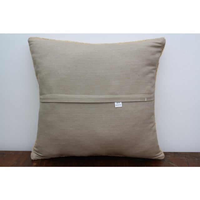 Turkish Vintage Rug Decorative Pillow Cover - 17"x17" For Sale - Image 12 of 13