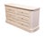 ALTAVISTA LANE Melrose Collection Coastal Contemporary Style 66" White Double Dresser 497-01 34.25" High 66" Wide 18.25"...