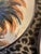 Blue Vintage Portuguese Low Relief Pottery Rooster Plates For Sale - Image 8 of 12