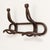 Wood Italian Art Nouveau Walnut Wall Coat Rack For Sale - Image 7 of 9