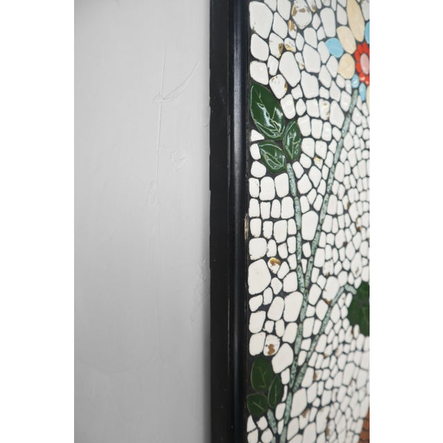 6.5ft Mid Century Egyptian Goddess Mosaic For Sale - Image 9 of 9